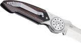 CRKT Walker Blade Lock 4200 EDC Knife With Secure Positive Lock Satin Blade G10 Handle by CRKT