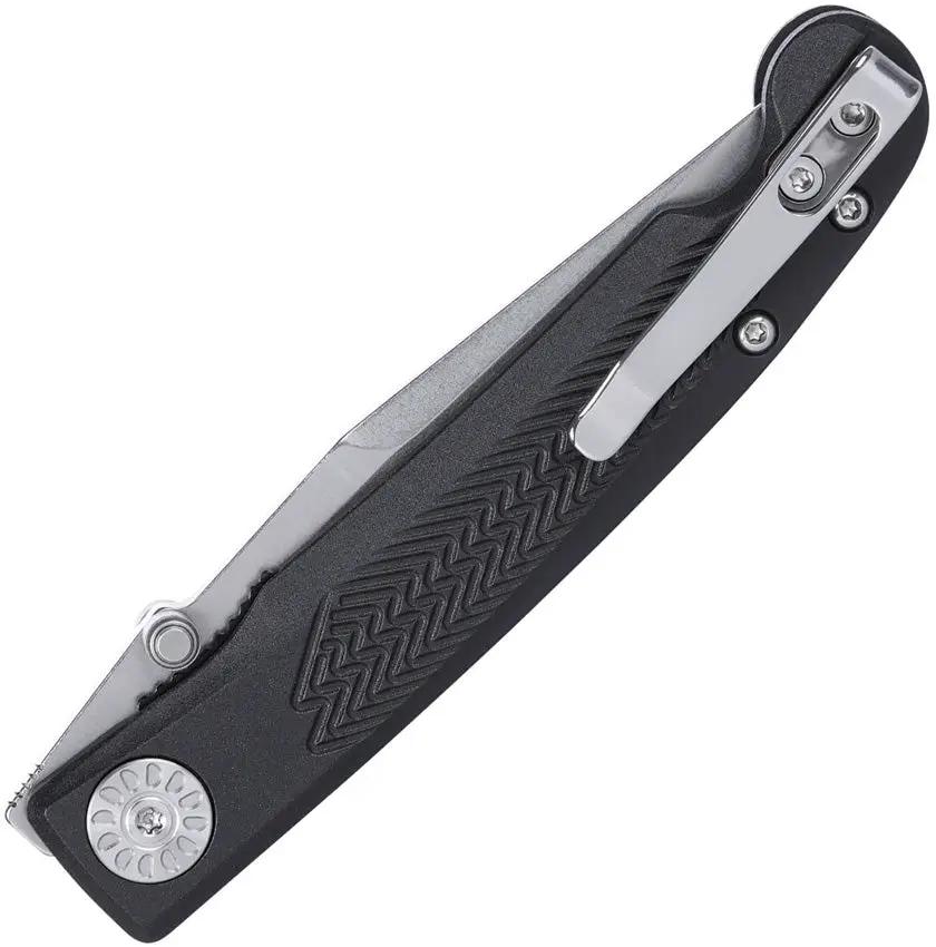 CRKT Fidus Linerlock EDC Knife With 12C27 Sandvik Blade Stonewashed Finish Compact 4 Inch Closed by CRKT