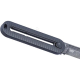 CRKT Katana X Manual OTF Knife For EDC Enthusiasts 3 Inch Closed 2 Inch Black Stonewash Stainless Blade by CRKT