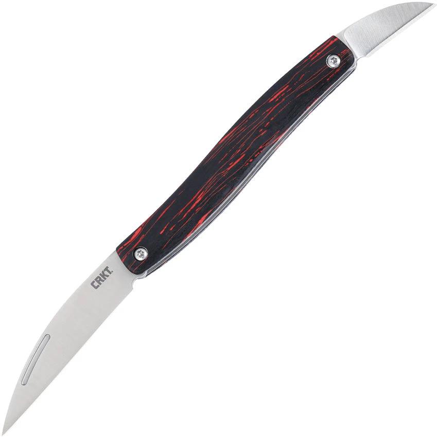 CRKT Forebear Slip Joint Blk/Red 4810 by CRKT