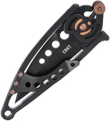 CRKT Snap-Lock 5102NK EDC Knife With 180 Degree Swing Open And Thumb Wheel Deployment by CRKT