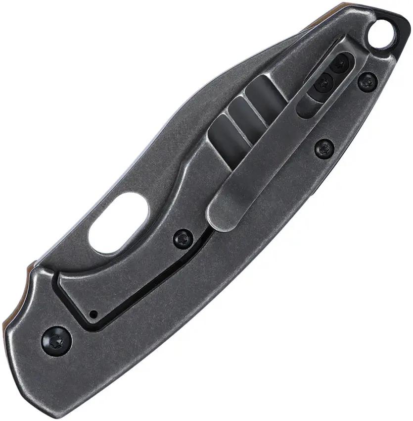 CRKT Pilar III Framelock Knife With D2 Blade And Textured Brown G10 Handle For EDC Durability by CRKT