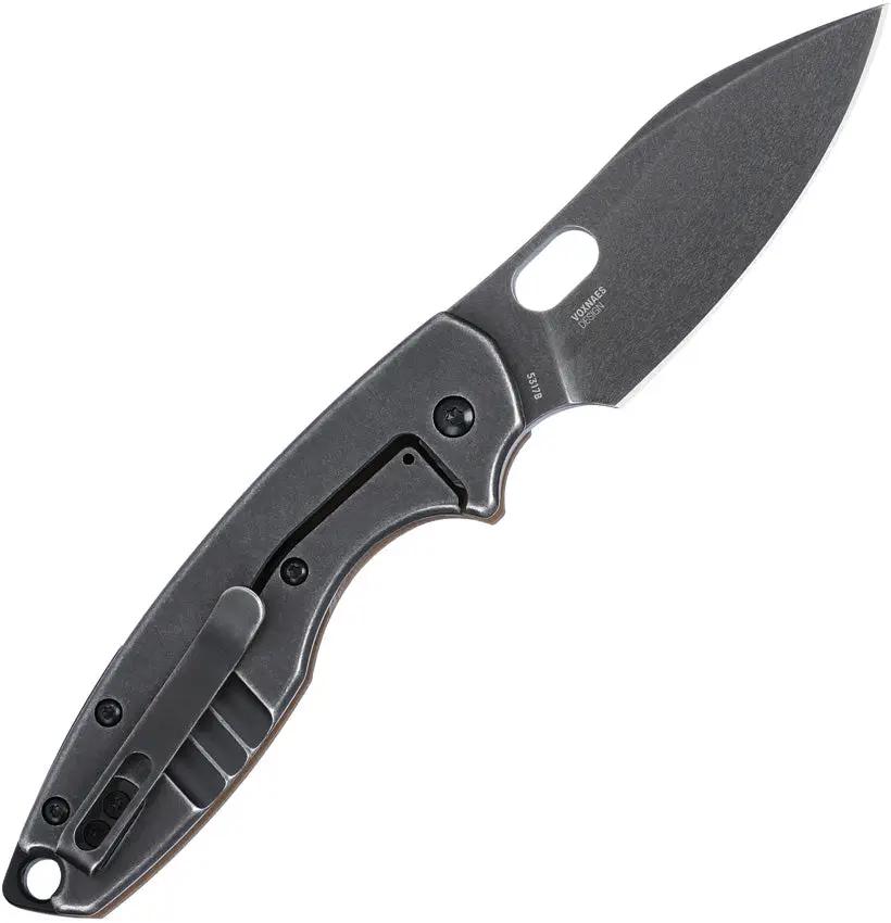 CRKT Pilar III Framelock Knife With D2 Blade And Textured Brown G10 Handle For EDC Durability by CRKT