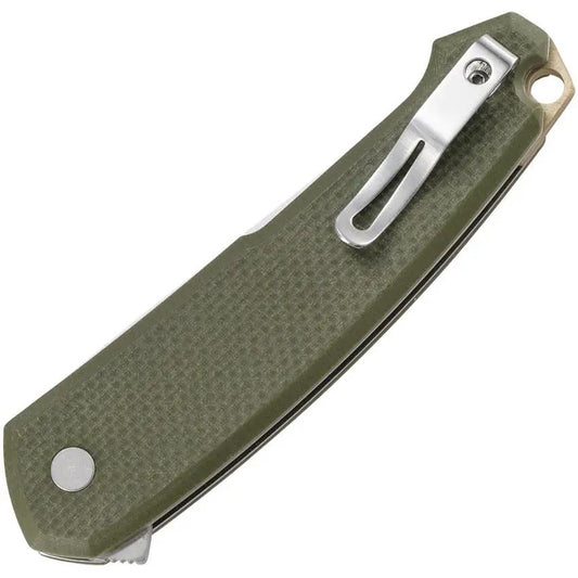 CRKT Tueto Linerlock Assisted Opening EDC Knife OD Green G10 Jesper Voxnaes Design by CRKT
