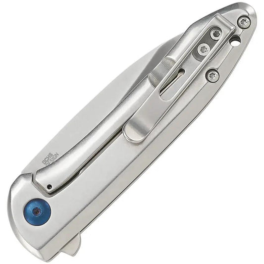 CRKT Delineation Framelock Assisted Opening EDC Knife Designed by Eric Ochs with Satin 8Cr13MoV Blade by CRKT