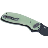 CRKT Bot Deadbolt Assisted Opening Knife by Flavio Ikoma for EDC Enthusiasts Jade G10 Handle by CRKT