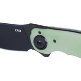 CRKT Bot Deadbolt Assisted Opening Knife by Flavio Ikoma for EDC Enthusiasts Jade G10 Handle by CRKT