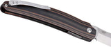 CRKT Ancestor Linerlock Folding Knife With D2 Satin Tanto Blade 3.63in G10 Handle For EDC by CRKT