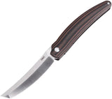 CRKT Ancestor Linerlock Folding Knife With D2 Satin Tanto Blade 3.63in G10 Handle For EDC by CRKT