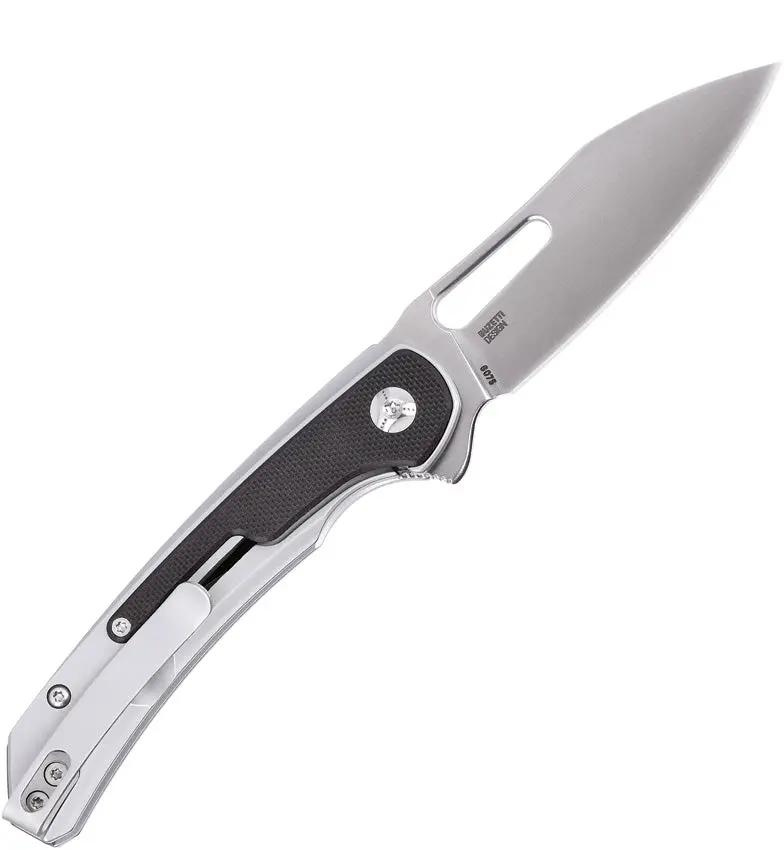 CRKT Padawan Framelock Knife Black 6075 Satin 14C28N Blade Extended Tang 3In Blade EDC Enthusiasts by CRKT
