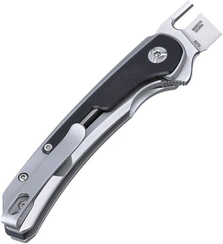 CRKT Padawan Framelock Knife Black 6075 Satin 14C28N Blade Extended Tang 3In Blade EDC Enthusiasts by CRKT