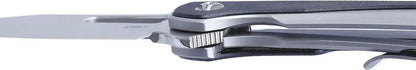 CRKT Padawan Framelock Knife Black 6075 Satin 14C28N Blade Extended Tang 3In Blade EDC Enthusiasts by CRKT