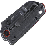 CRKT Overland Compact Framelock Knife For EDC Enthusiasts D2 Blade Green G10 Handle With Pocket Clip Durable by CRKT