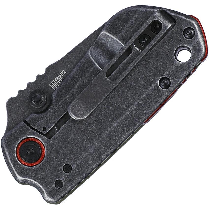 CRKT Overland Compact Framelock Knife For EDC Enthusiasts D2 Blade Green G10 Handle With Pocket Clip Durable by CRKT