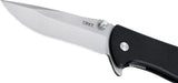 CRKT Drifter Linerlock Knife D2 Blade Black G10 Handle with Extended Tang for EDC Enthusiasts by CRKT
