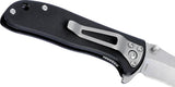 CRKT Drifter Linerlock Knife D2 Blade Black G10 Handle with Extended Tang for EDC Enthusiasts by CRKT
