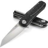 CRKT Mah-Hawk Linerlock AO Folding Knife Black D2 Blade by Liong Mah for EDC Enthusiasts by CRKT