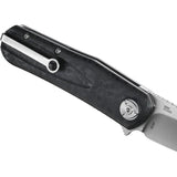 CRKT Mah-Hawk Linerlock AO Folding Knife Black D2 Blade by Liong Mah for EDC Enthusiasts by CRKT
