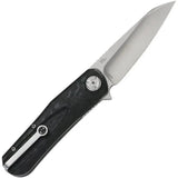 CRKT Mah-Hawk Linerlock AO Folding Knife Black D2 Blade by Liong Mah for EDC Enthusiasts by CRKT