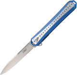 CRKT Stickler Linerlock Assisted Opening Knife For EDC Enthusiasts Premium Satin 12C27 Sandvik Blade by CRKT
