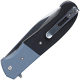 CRKT Ignitor Linerlock Knife 6880 For EDC Enthusiasts Satin 8Cr13MoV Blade G10 Handle Extended Tang Pocket Clip by CRKT