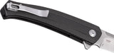 CRKT Persian Linerlock Assisted Opening Knife For EDC Enthusiasts With D2 Tool Steel Satin Blade Black GRN Handle by CRKT