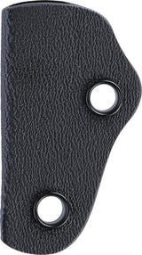 CRKT HangTi Fixed Blade Knife With Blue Anodized Titanium One Piece Construction EDC Fans Neck Sheath Lanyard Hole by CRKT