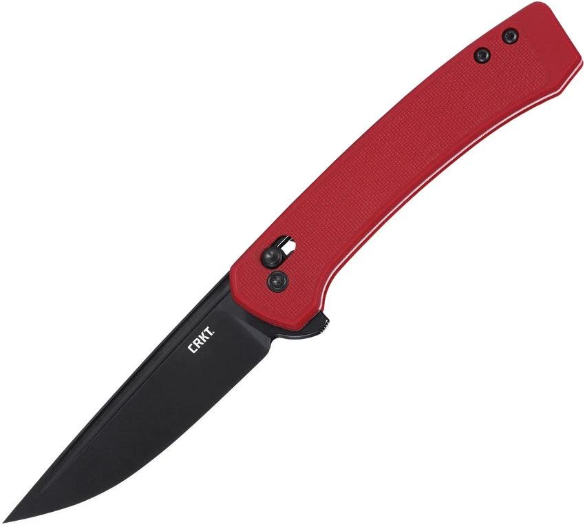 CRKT Q Compact Crossbar Lock Red 7075R by CRKT