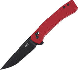 CRKT Q Compact Crossbar Lock Red 7075R by CRKT