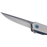 CRKT CEO Microflipper Linerlock 7081 Compact EDC Knife With Satin 12C27 Blade For Everyday Carry Enthusiasts by CRKT