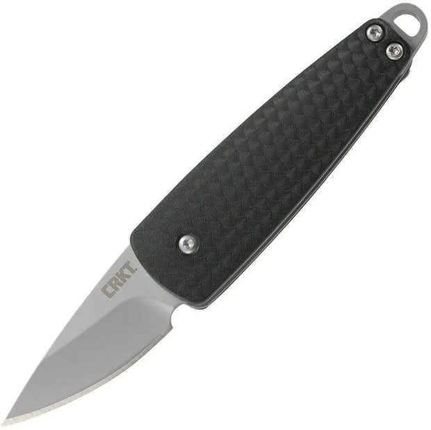 CRKT Dually Slip Joint Knife Bead Blast Blade Black GRN Handle For EDC Fans Clam Pack by CRKT