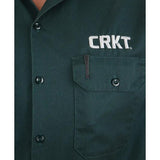 CRKT CEO Linerlock Black 7097K Compact EDC Knife With Black AUS8 Blade And Extended Tang Everyday Carry by CRKT