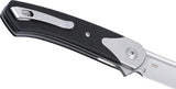 CRKT Viento Linerlock Pocket Knife D2 Satin Sheepsfoot Blade Black G10 For EDC Extended Tang Designed By Richard Rogers by CRKT