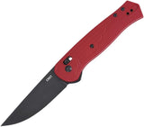 CRKT Sero Crossbar Lock Knife With 3 Inch S35VN Blade Red GRN Handle For Everyday Carry Enthusiasts by CRKT