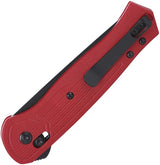 CRKT Sero Crossbar Lock Knife With 3 Inch S35VN Blade Red GRN Handle For Everyday Carry Enthusiasts by CRKT