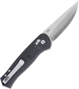 CRKT Sero Crossbar Lock Knife By Richard Rogers 4.25In Closed S35VN Blade Black GRN Handle For EDC by CRKT