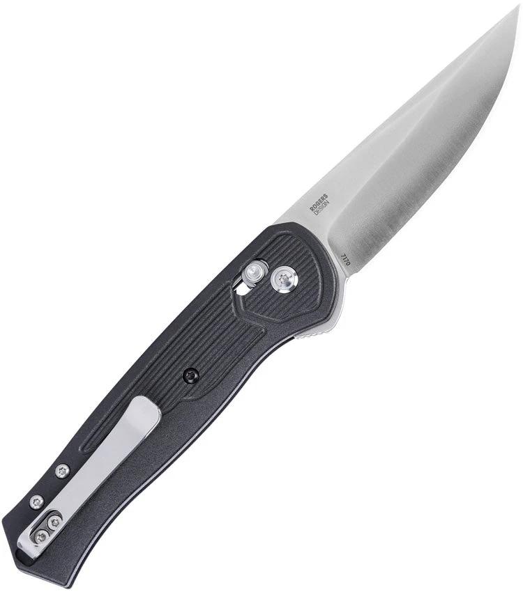 CRKT Sero Crossbar Lock Knife By Richard Rogers 4.25In Closed S35VN Blade Black GRN Handle For EDC by CRKT