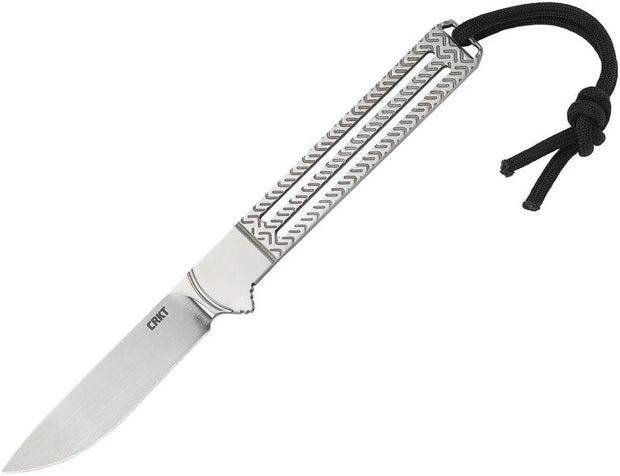 CRKT Testy Fixed Blade Knife 2.38in Satin Blade Designed By Jeff Park For Outdoor Adventurers by CRKT