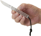 CRKT Testy Fixed Blade Knife 2.38in Satin Blade Designed By Jeff Park For Outdoor Adventurers by CRKT