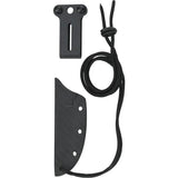 CRKT Testy Fixed Blade Knife 7524 Compact 2.38in Satin Blade Textured Stainless Handle Outdoor EDC by CRKT