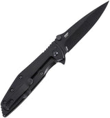 CRKT Slag Framelock Knife With Assisted Opening 3 Inch D2 Blade Black Oxide Handle For Everyday Carry by CRKT