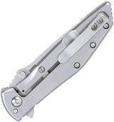 CRKT Slag Framelock Assisted Opening Knife 3 Inch D2 Blade Bead Blast Handle Pocket Clip EDC by CRKT