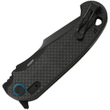 CRKT P.S.D. Linerlock Assisted Opening Knife With Black Veff Serrated Blade Ideal For Everyday Carry Enthusiasts by CRKT