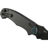 CRKT P.S.D. Linerlock Assisted Opening Knife With Black Veff Serrated Blade Ideal For Everyday Carry Enthusiasts by CRKT