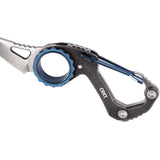 CRKT Compano 9083 Pocket Knife for Everyday Carry Satin 8Cr13MoV Blade Gray Stonewash Handle Slip Joint by CRKT