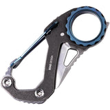 CRKT Compano 9083 Pocket Knife for Everyday Carry Satin 8Cr13MoV Blade Gray Stonewash Handle Slip Joint by CRKT