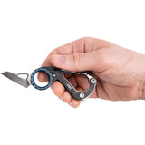 CRKT Compano 9083 Pocket Knife for Everyday Carry Satin 8Cr13MoV Blade Gray Stonewash Handle Slip Joint by CRKT