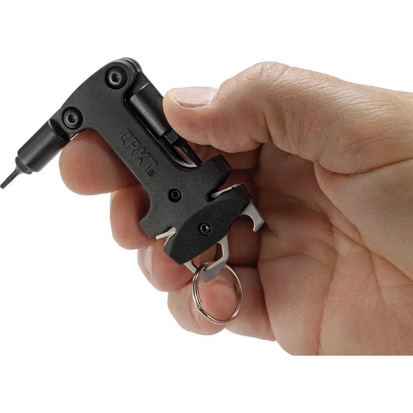 CRKT Knife Maintenance Tool 9704 For Knife Enthusiasts With Tungsten Carbide Sharpener And Ceramic Honing Edge by CRKT