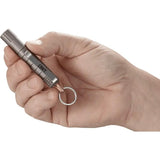 CRKT Pocket Driver Stash Tool 9912 Compact Aluminum Multi Bit With Threaded Cap Holds 4 Bits For DIYers by CRKT