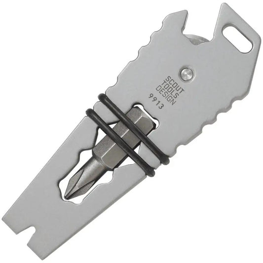 CRKT Pry Cutter Keychain Tool 9913 By Scout Tools For Everyday Carry Replaceable Cord Cutter Bottle Opener Hex Wrenches by CRKT